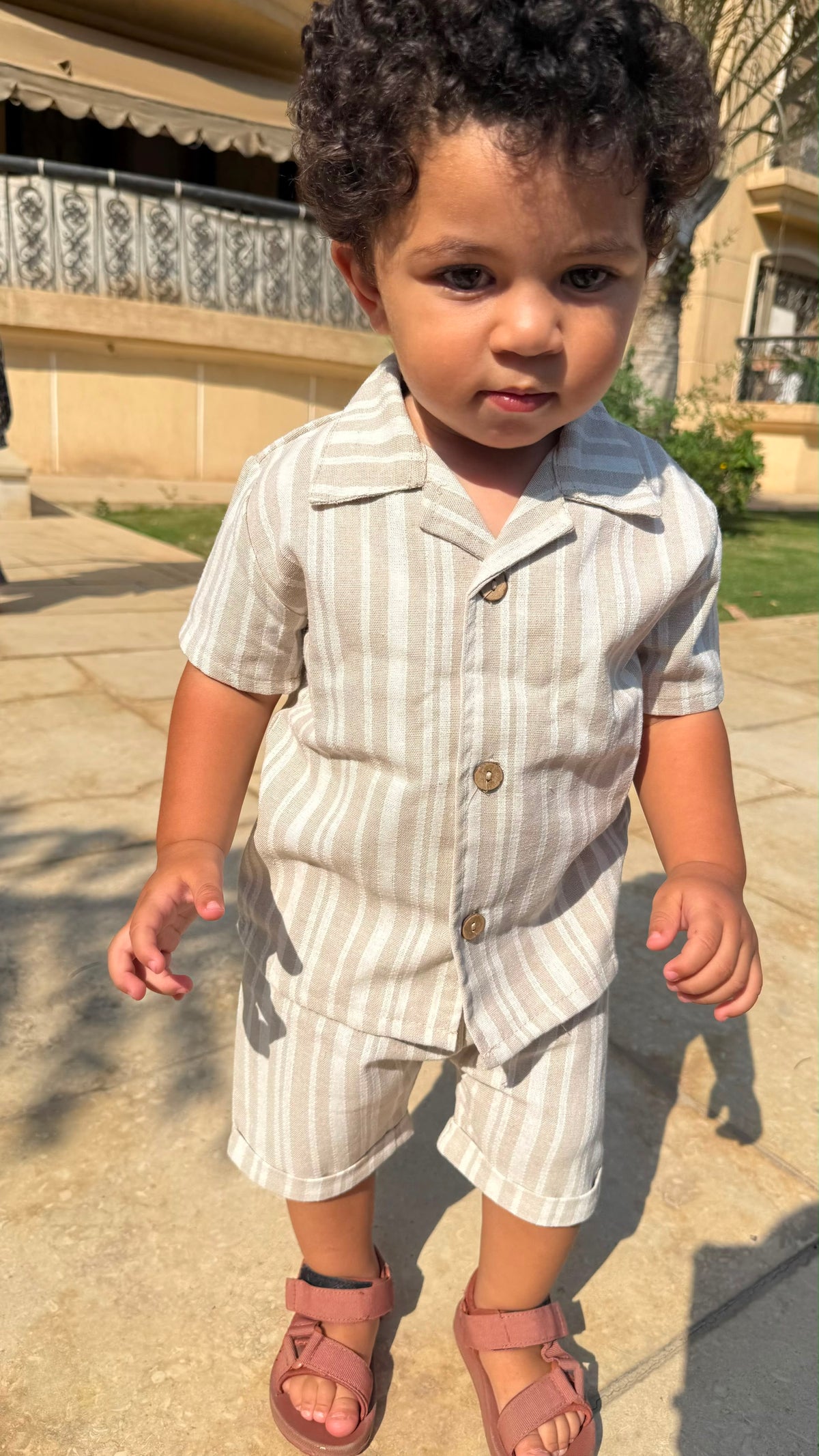 Pinstripe set