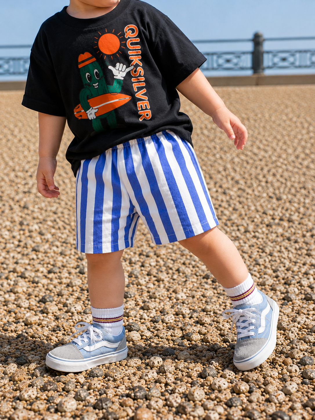 Stripped shorts ( Unisex )