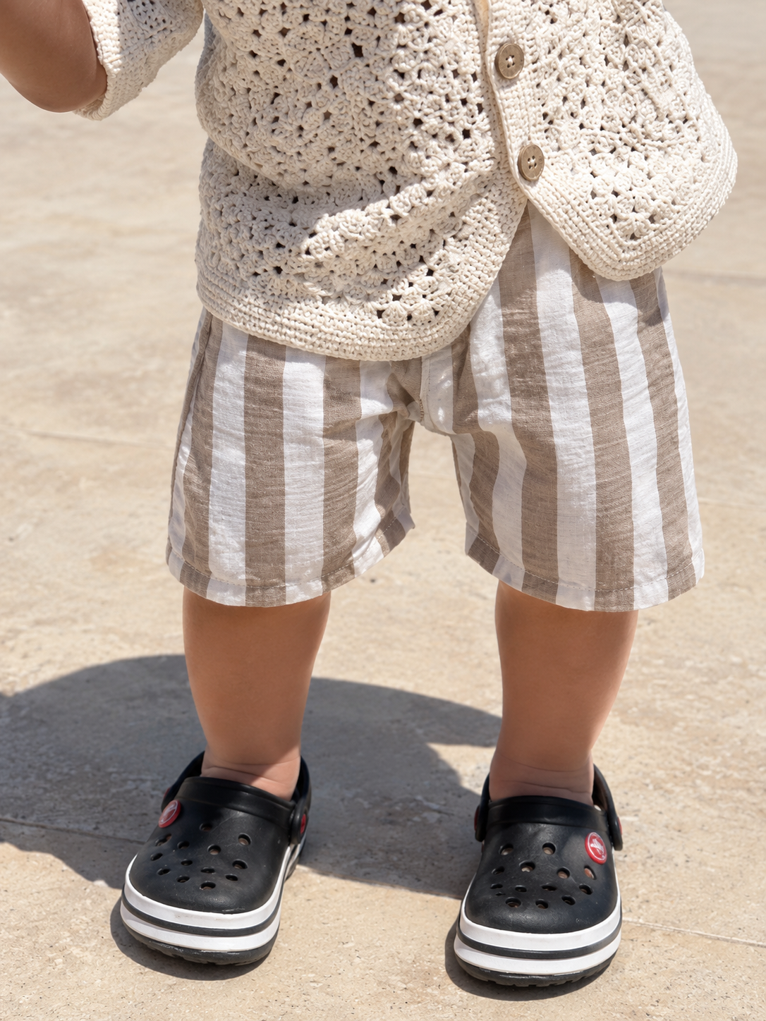 Stripped shorts ( Unisex )