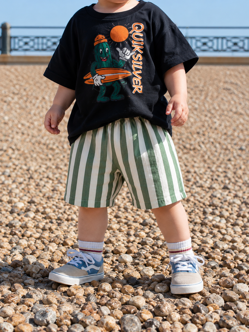 Stripped shorts ( Unisex )